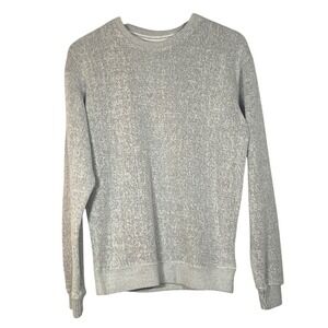 Pacific & Co Womens Textured Crewneck Sweatshirt Sz S Long‎ Sleeve Pullover